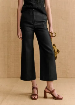 Outlet Sezane Hose Martin Crop