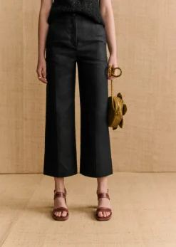 Outlet Sezane Hose Martin Crop