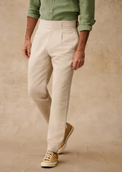 Best Sezane Hose Mit Geradem Schnitt Terence Hell Beige