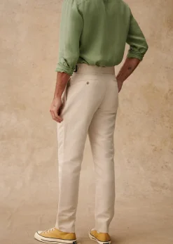 Best Sezane Hose Mit Geradem Schnitt Terence Hell Beige