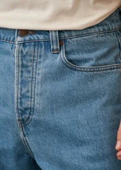 Clearance Sezane Hose Mit Geradem Schnitt Kent Pre-washed