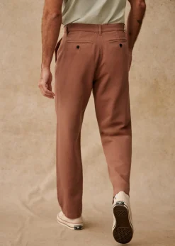 Outlet Sezane Hose Mit Geradem Schnitt Hubbell Denim Altrosa