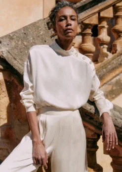 Online Sezane Hose Silvio
