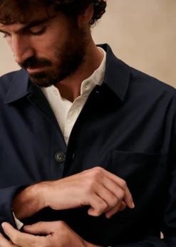 Best Sezane Jacke Adriano Marine