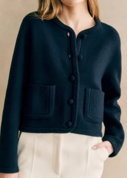 Online Sezane Jacke Auguste