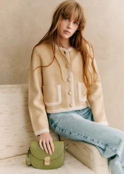 Online Sezane Jacke Auguste