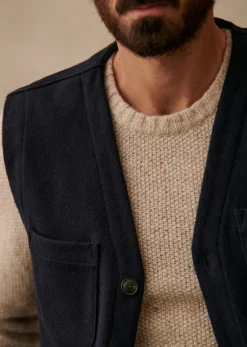 Sezane Jacke Edern Marine