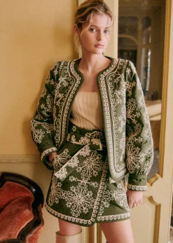 Discount Sezane Jacke Ewan