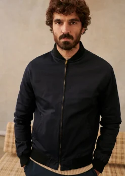 Outlet Sezane Jacke Gardner Marine