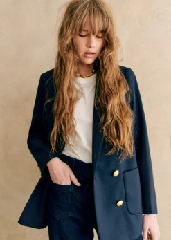 Clearance Sezane Jacke Michele