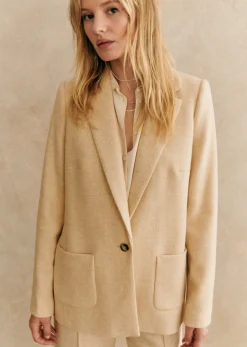 Best Sezane Jacke Romane