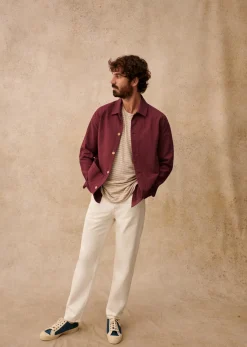 Best Sezane Jacke Tim Coton Texturé
