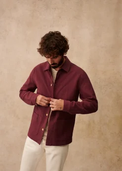 Best Sezane Jacke Tim Coton Texturé
