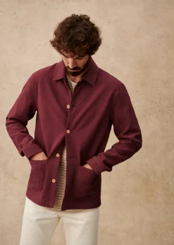 Best Sezane Jacke Tim Coton Texturé