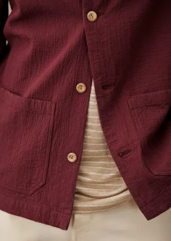Best Sezane Jacke Tim Coton Texturé