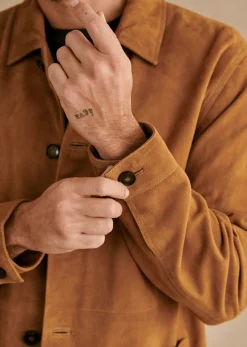 Best Sezane Jacke Tim Daim