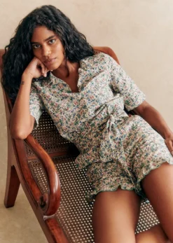 Discount Sezane Jumpsuit Elise Ostuni