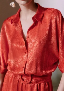 Best Sezane Jumpsuit Joan Tangerine