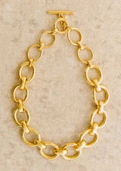 Sale Sezane Kette Agathe Goldfarben