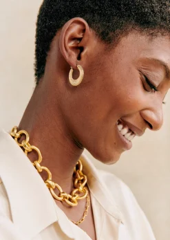 Sale Sezane Kette Agathe Goldfarben