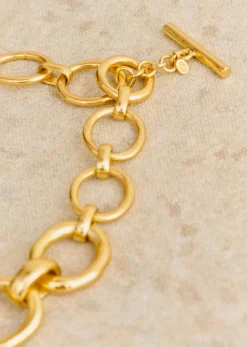 Sale Sezane Kette Agathe Goldfarben