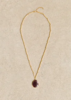 Clearance Sezane Kette Ariel Pflaume
