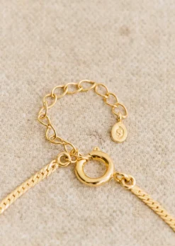 Sezane Kette Irma Plat Goldfarben