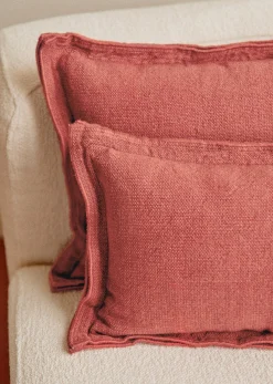 Online Sezane Kissen Leinen -  Großes Modell