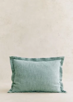 Online Sezane Kissen Leinen -  Großes Modell