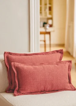 Online Sezane Kissen Leinen - Kleines Modell