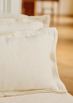 Online Sezane Kissen Leinen - Kleines Modell