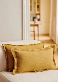 Online Sezane Kissen Leinen - Kleines Modell