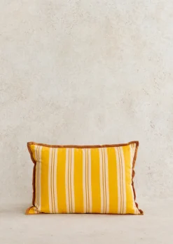 Sale Sezane Kissen Streifen Amalfi -  Großes Modell