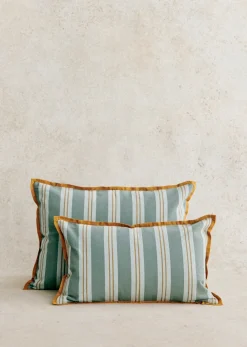 Sale Sezane Kissen Streifen Amalfi -  Großes Modell