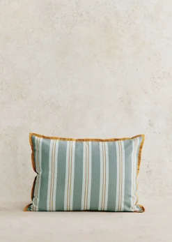 Sale Sezane Kissen Streifen Amalfi -  Großes Modell