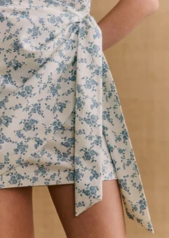 Sezane Kleid Sabrina Rosa Blau