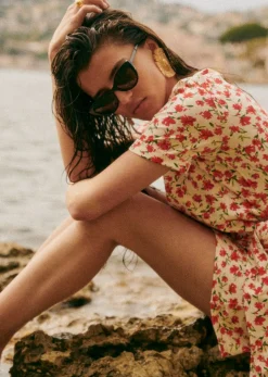 Best Sezane Kurzes Kleid Pippa