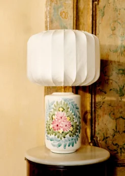 Discount Sezane Lampe Mezzo – Dekor Campo Von Popolo Mezzo Lampenschirm - Ecrufarben