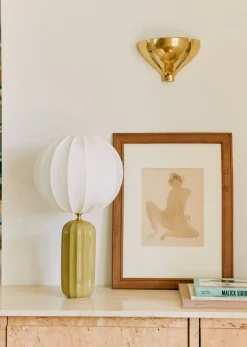 Clearance Sezane Lampe Traviata – Olivgrün