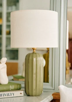 Clearance Sezane Lampe Traviata – Olivgrün