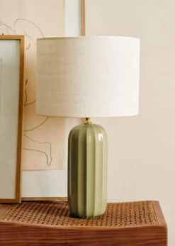 Clearance Sezane Lampe Traviata – Olivgrün