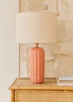 Outlet Sezane Lampe Traviata Großes Modell - Rosa Amalfi