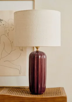 Hot Sezane Lampe Traviata Großes Modell – Mokka