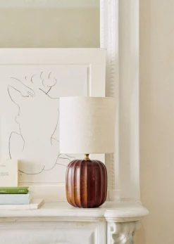 Sezane Lampe Traviata Kleines Modell – Mahagoni