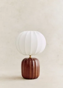 Sezane Lampe Traviata Kleines Modell – Mahagoni