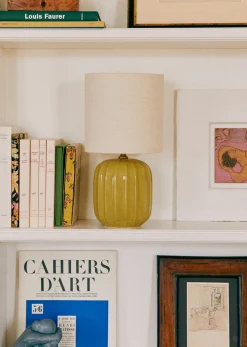 Outlet Sezane Lampe Traviata Kleines Modell - Grün Olive