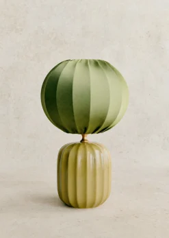 Outlet Sezane Lampe Traviata Kleines Modell - Grün Olive