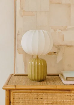 Outlet Sezane Lampe Traviata Kleines Modell - Grün Olive