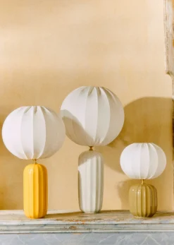Outlet Sezane Lampe Traviata Kleines Modell - Grün Olive
