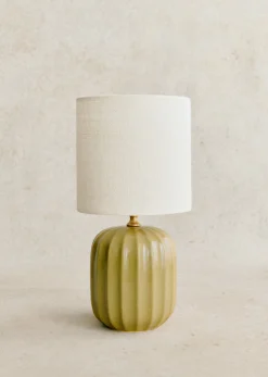Outlet Sezane Lampe Traviata Kleines Modell - Grün Olive